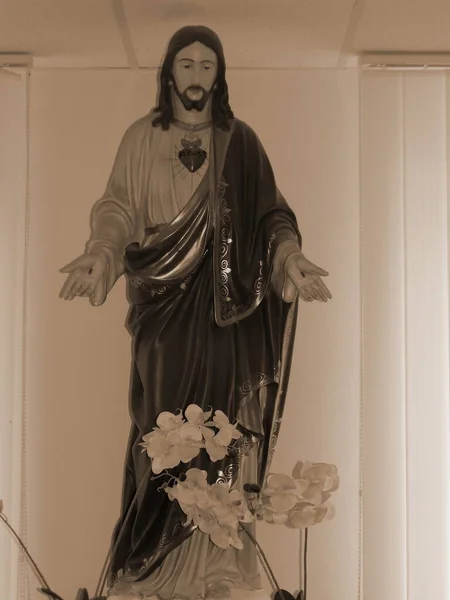 Escultura Jesus Cristo — Fotografia de Stock