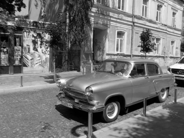 Volga Gaz Carro Classe Média Soviética — Fotografia de Stock