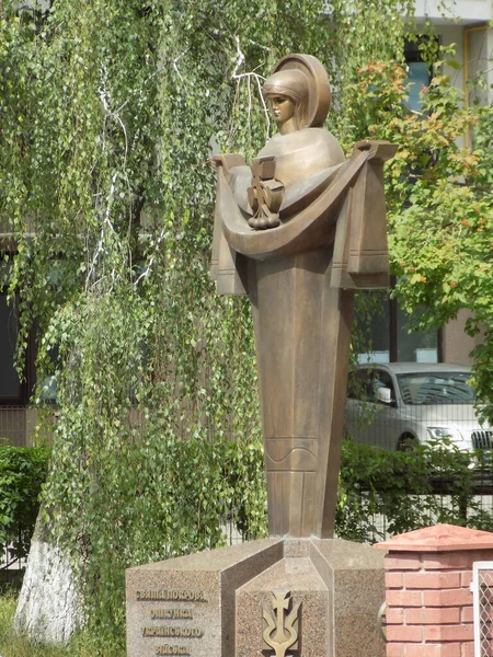 Sculpture Mother God — Stock Photo, Image