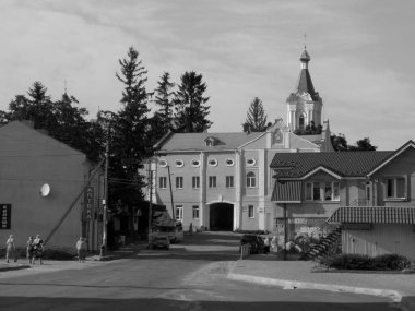 Eski şehrin tarihi kısmı.                                                                                                       