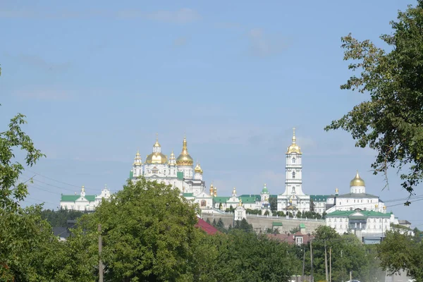 神圣的Dormition Pochaev Lavra — 图库照片