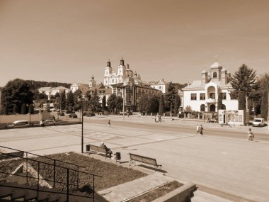 Eski şehrin tarihi kısmı.                                                                                    