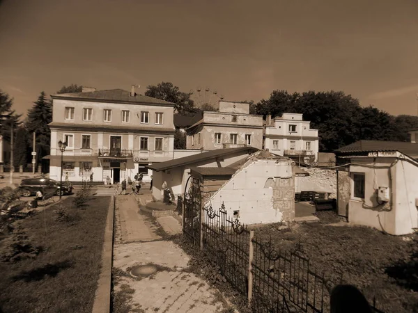 Uma Pequena Rua Cidade Velha Parte Histórica Cidade Velha — Fotografia de Stock