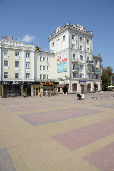 Eski Kasabanın Küçük Bir Caddesi Eski Şehrin Tarihi Kısmı — Stok fotoğraf