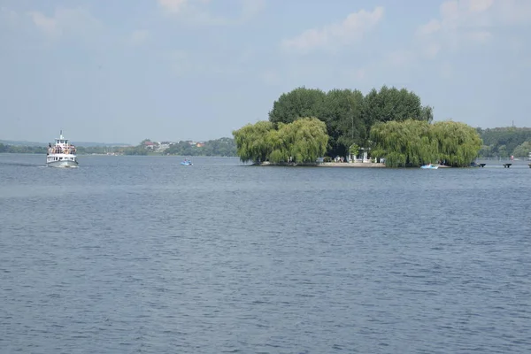 Ternopil Eller Ternopil Sjö Före 1991 Komsomolskoe Sjö — Stockfoto