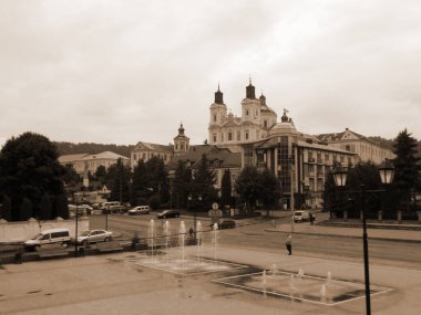 Eski şehrin tarihi kısmı.                                                                                    