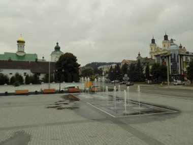 Eski şehrin tarihi kısmı.                                                                                    