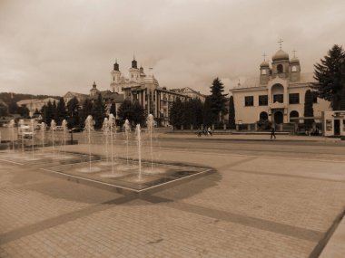 Eski şehrin tarihi kısmı.                                                                                    