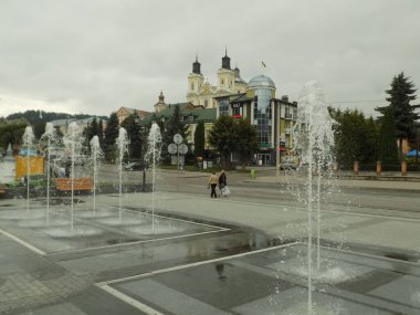 Eski şehrin tarihi kısmı.                                                                                    