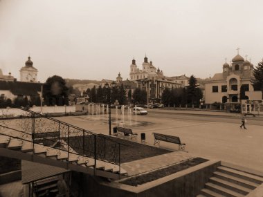 Eski şehrin tarihi kısmı.                                                                                    