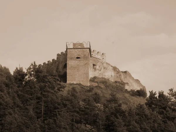 Allgemeiner Blick Auf Den Burgberg — Stockfoto