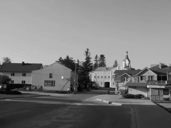 Den Historiska Delen Den Gamla Staden Den Centrala Gatan Gamla — Stockfoto