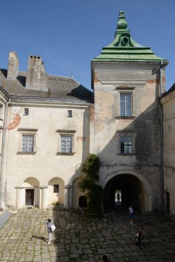 Genel görünüm Olesko kalesi