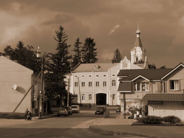 Partie Historique Vieille Ville Une Petite Rue Vieille Ville — Photo