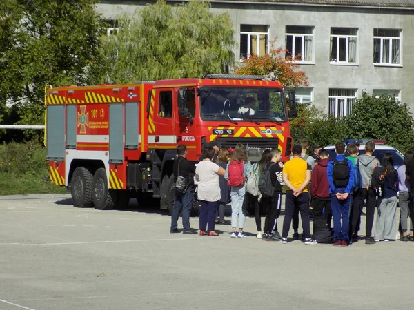 Children Fire Truck — Stock Photo, Image