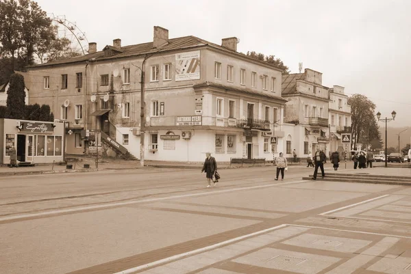 Een Klein Straatje Van Oude Stad Het Historische Deel Van — Stockfoto