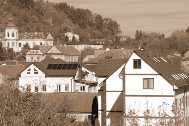 Eski şehrin tarihi kısmı.