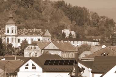 Eski şehrin tarihi kısmı.