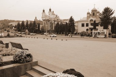 Eski şehrin tarihi kısmı.