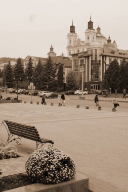 Eski şehrin tarihi kısmı.