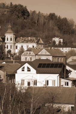 Eski şehrin tarihi kısmı. 