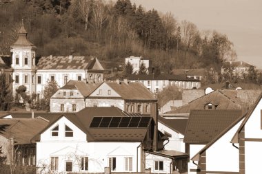 Eski şehrin tarihi kısmı. 