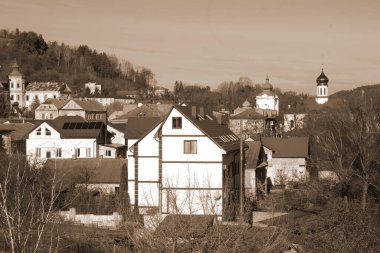 Eski şehrin tarihi kısmı. 