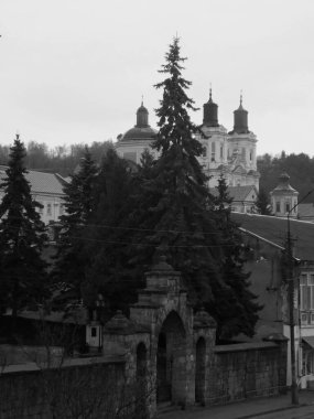 Eski şehrin tarihi kısmı.           