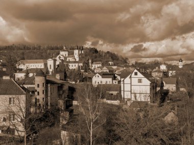 Eski şehrin tarihi kısmı. 