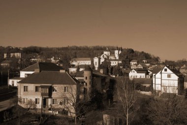 Eski şehrin tarihi kısmı. 