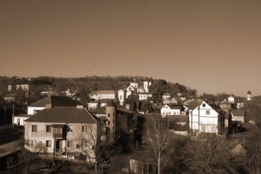 Eski şehrin tarihi kısmı. 