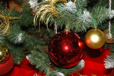 Merkez meydandaki Noel Ağacı