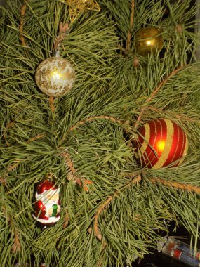 Merkez meydandaki Noel Ağacı