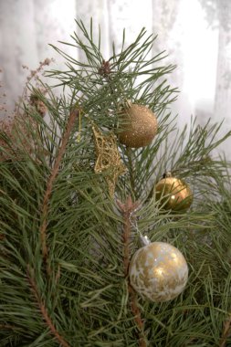 Merkez meydandaki Noel Ağacı