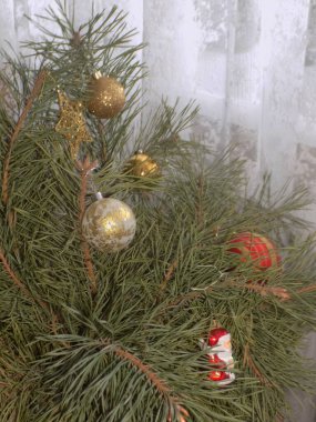 Merkez meydandaki Noel Ağacı