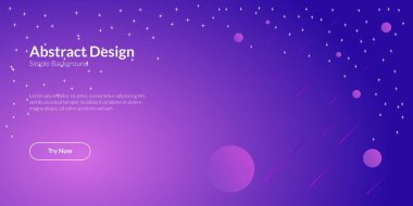 Soyut geometrik arkaplan. Mor ve koyu mavi renk. Afişler, posterler, broşürler, kapaklar, iniş sayfaları için uygun. Vektör illüstrasyonu