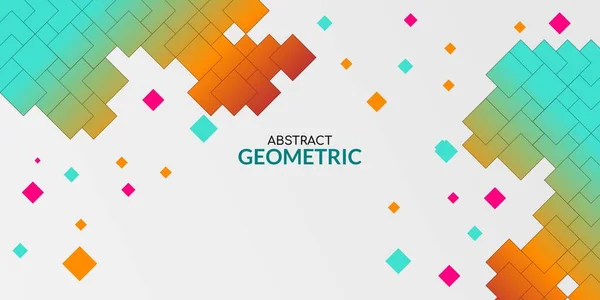 Fondo Abstracto Con Formas Geométricas Degradadas Colores Adecuado Para Carteles — Vector de stock