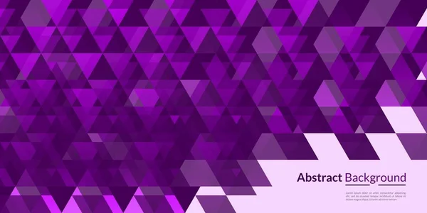 Fond Décoratif Abstrait Moderne Aux Formes Géométriques Dégradées Violettes Convient — Image vectorielle