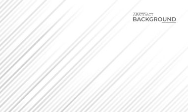 Beyaz ve gri çizgili desenli modern soyut arka plan. Poster, afiş, kapak, reklam vesaire için uygun..