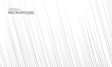 Beyaz ve gri çizgili desenli modern soyut arka plan. Poster, afiş, kapak, reklam vesaire için uygun..