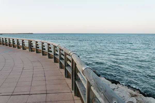 长廊的海景 — 图库照片