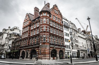 London luxury street clipart