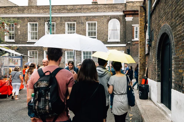 Brick lane zobrazení — Stock fotografie