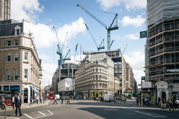 Rua na cidade de Londres — Fotografia de Stock