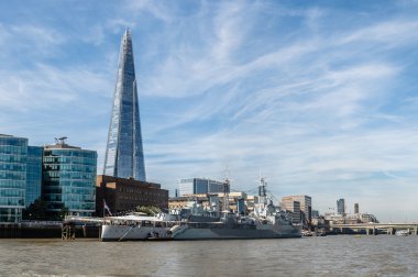 London City Hall and battleship clipart