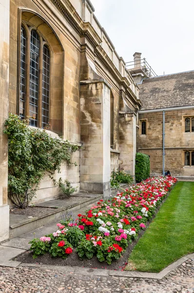 College Courtyard in Cambridge — Stock Photo, Image