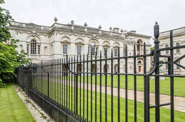 Iron fence in a college