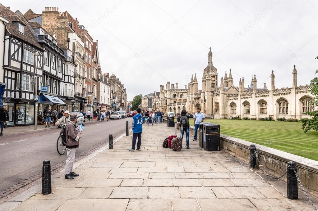 Street in Cambridge Stock Editorial Photo © JJFarquitectos 112421514