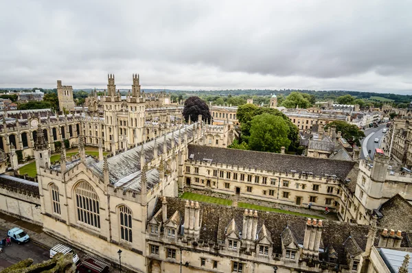 Vista de ángulo alto de Oxford —  Fotos de Stock