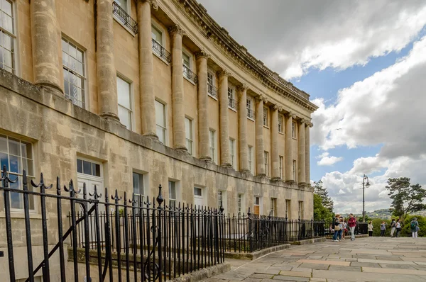 Famous Royal Crescent in Bath — Stock Photo, Image